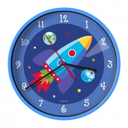 Olive Kids Out of this World Wall Clock