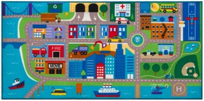 Olive Kids Cityscape Play Rug