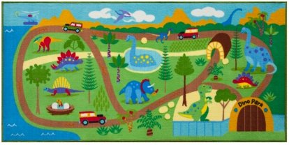 Olive Kids Dinosaur Land Play Rug