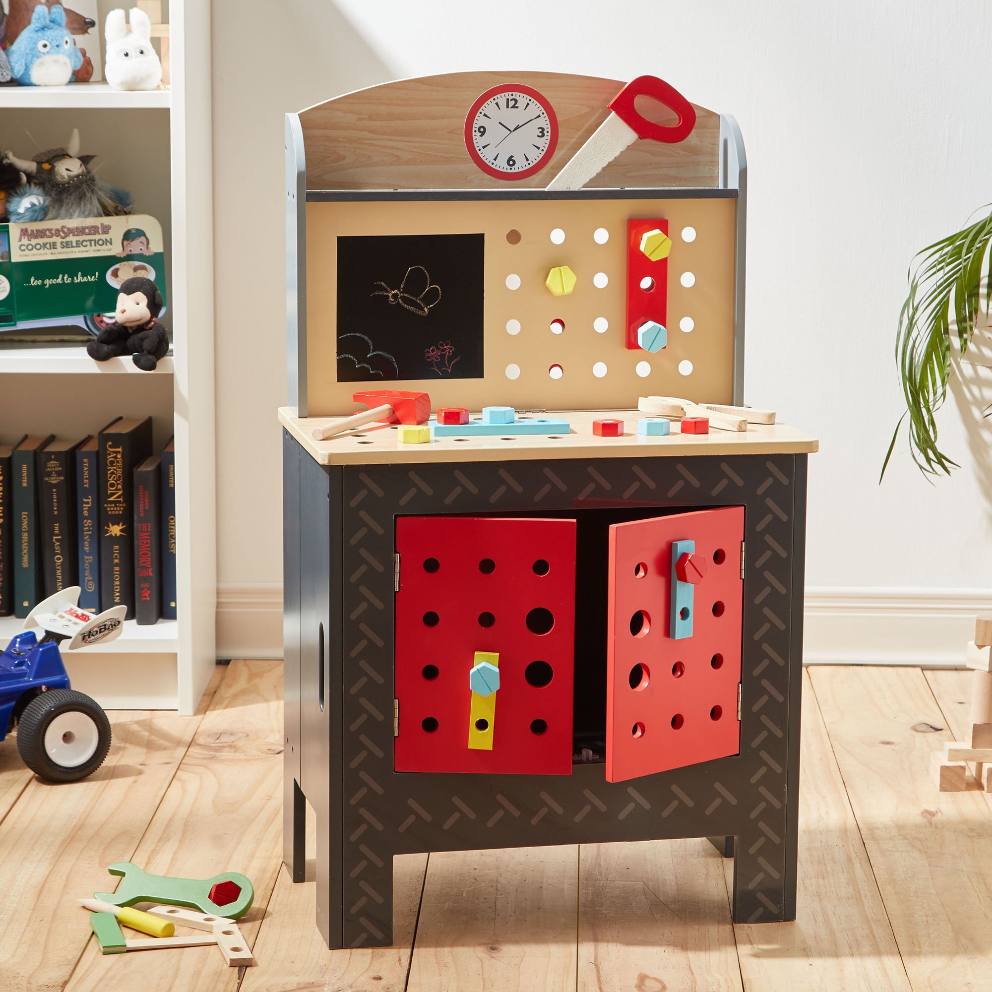 Teamson Kids - Little Engineer Foldable Workbench