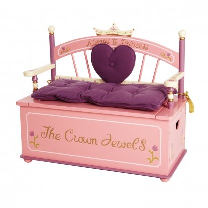 Levels of Discovery Princess Bench Seat w/ Storage