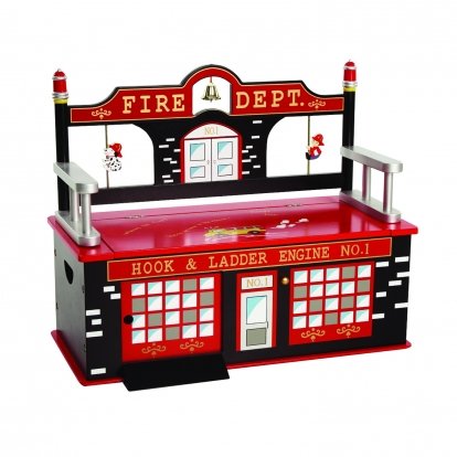 Levels of Discovery Firefighter Bench Seat w/ Storage