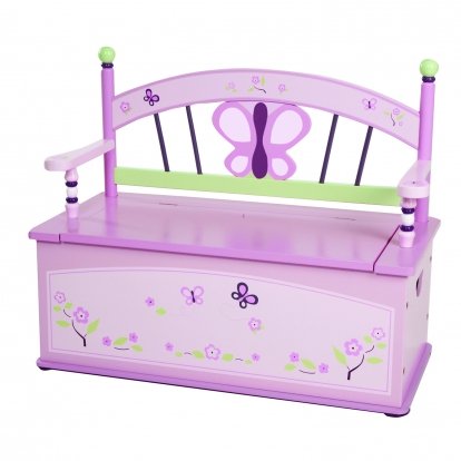 Levels of Discovery Sugar Plum Bench Seat w/ Storage