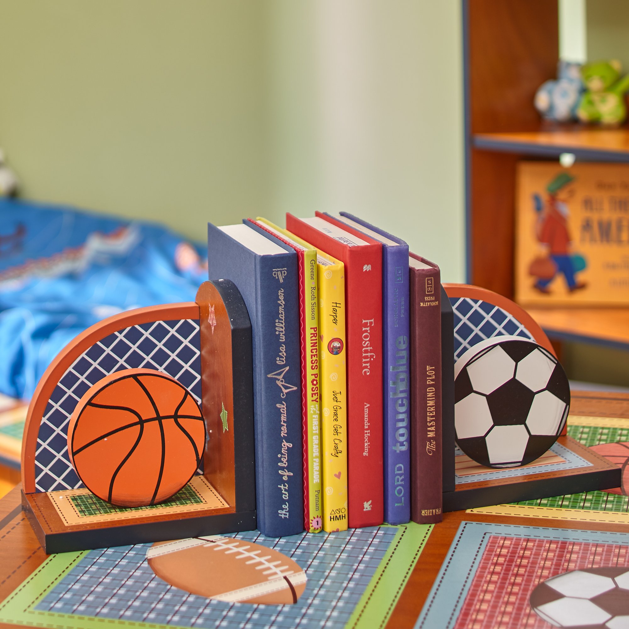 Fantasy Fields - Lil' Sports Fan Set of Bookends