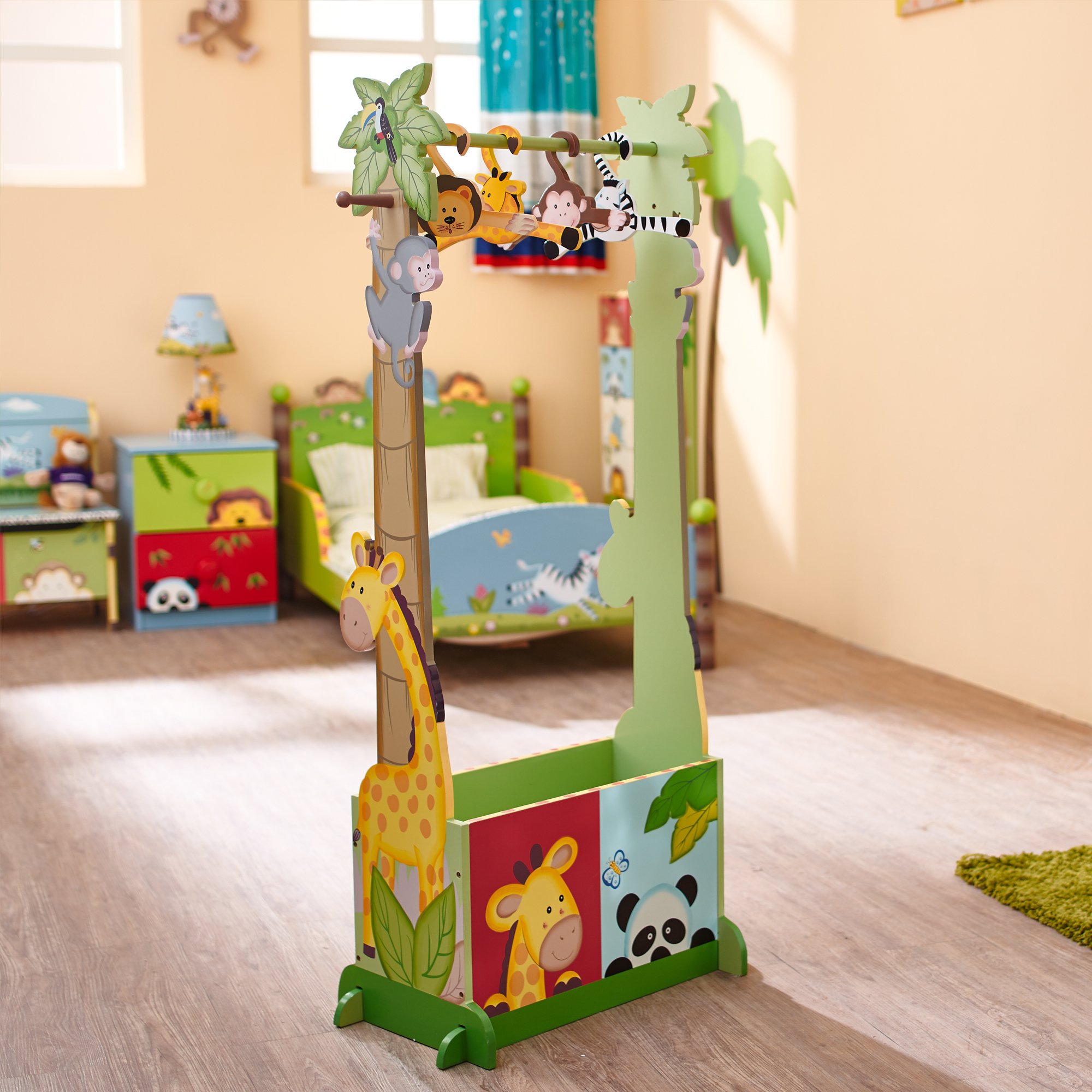 Fantasy Fields - Sunny Safari Dress Up Valet Rack w/ 4 Hangers