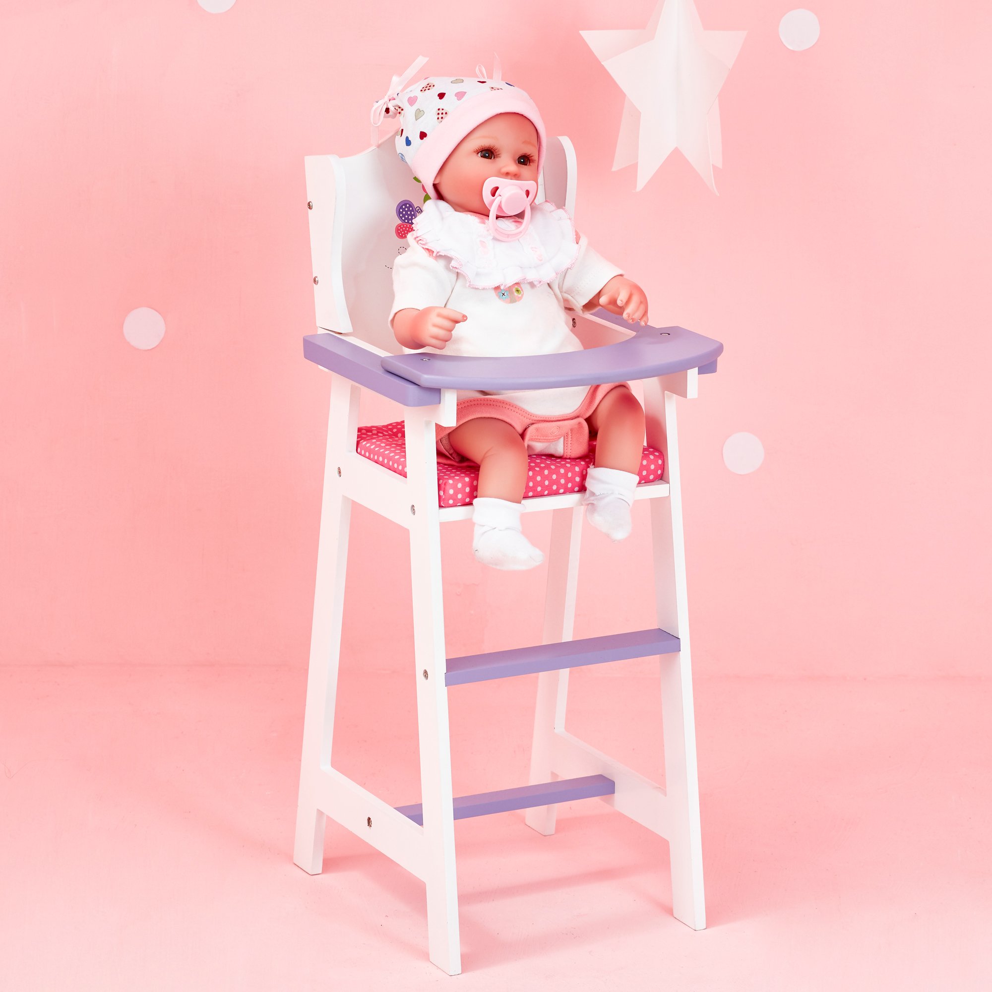 Olivia's Little World - Little Princess 18" Doll Baby High Chair