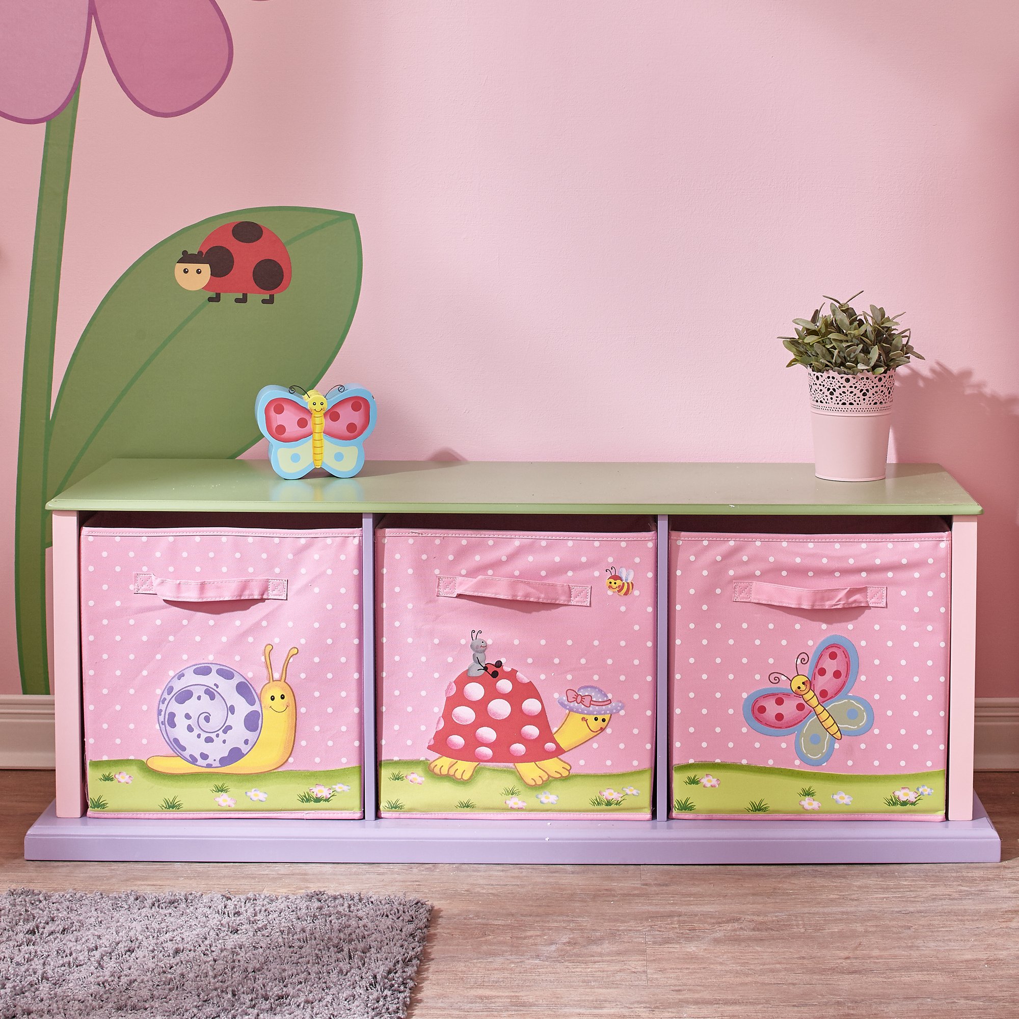 Fantasy Fields - Magic Garden 3 Drawer Cubby