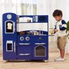 Teamson Kids - Retro Navy Blue Play Kitchen (1 Piece)