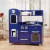 Teamson Kids - Retro Navy Blue Play Kitchen (1 Piece)