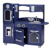 Teamson Kids - Retro Navy Blue Play Kitchen (1 Piece)