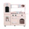 Teamson Kids - Retro Pink Play Kichen (1 Piece)