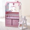 Teamson Kids - Pink Baby Nursery Doll House