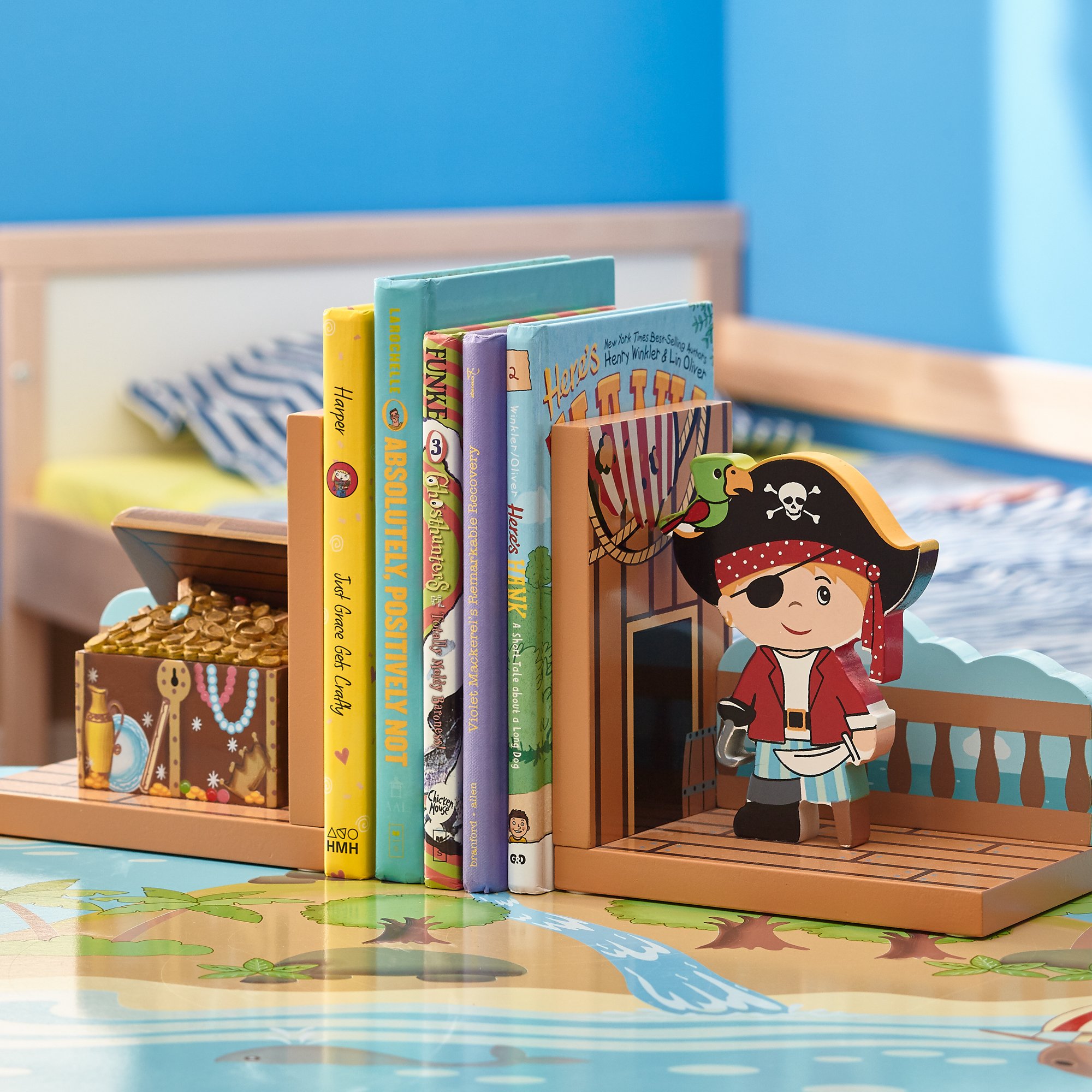 Fantasy Fields - Pirate Island Set of Bookends