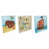 Fantasy Fields - Pirate Island Wooden Wall Art Set