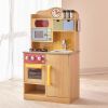 Teamson Kids - Little Chef Burlywood Kitchen with Accessories