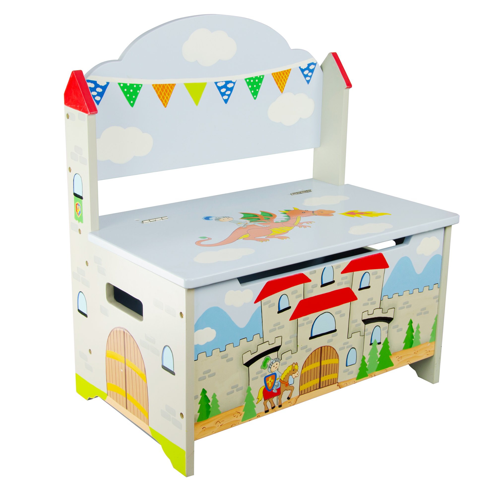 Fantasy Fields - Knights & Dragons Storage Bench