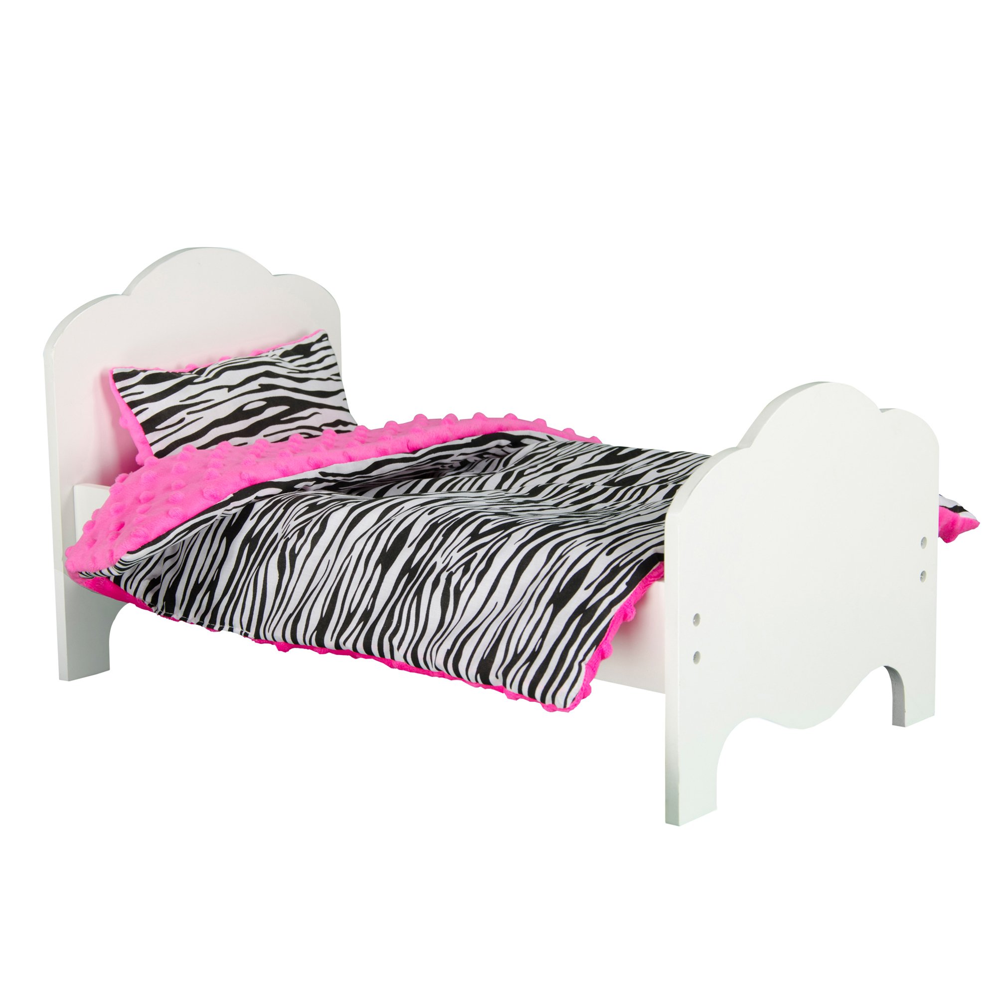 Olivia's Little World - Little Princess 18" Doll Bedding - Zebra Prints