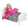 Olivia's Little World - Little Princess 18" Doll Bedding - Zebra Prints