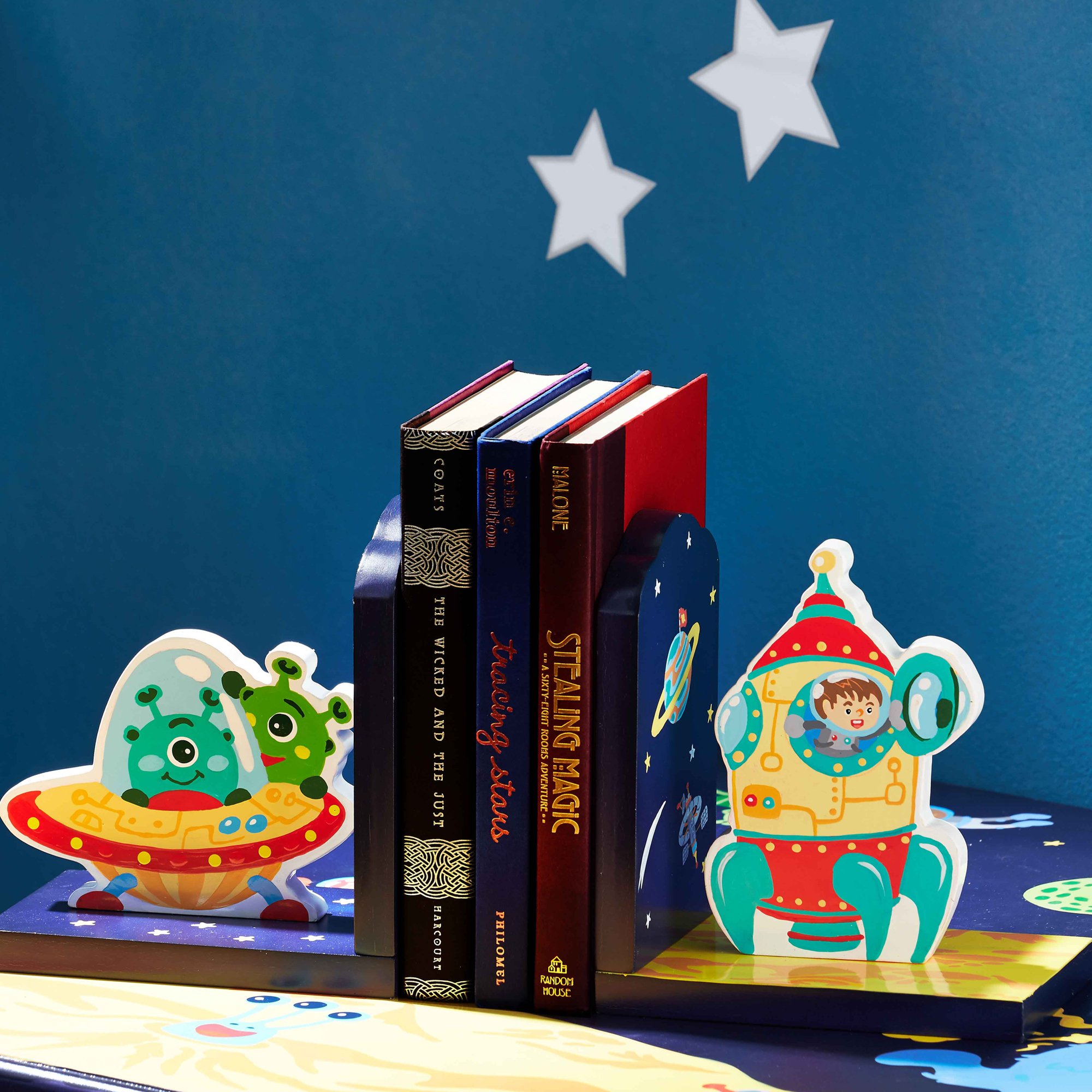 Fantasy Fields - Outer Space Set of Bookends