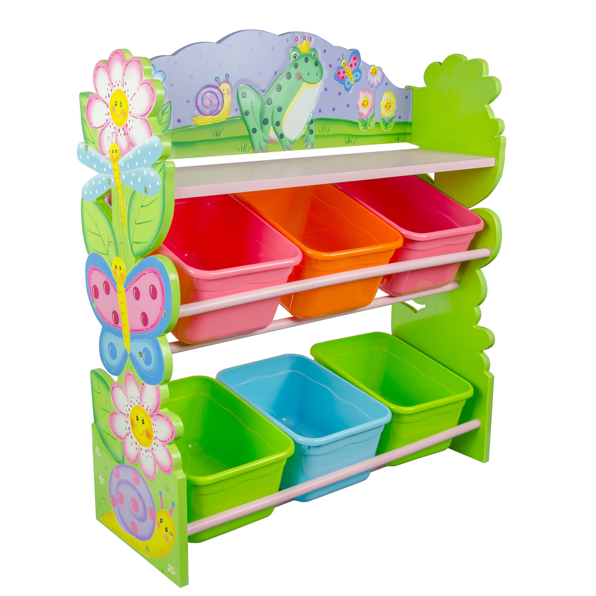 Fantasy Fields - Magic Garden Toy Organizer with Storage Bins