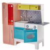 Teamson Kids - Playful Bubble Gum Wooden Play Kitchen