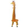 Teamson Kids- Safari Stool w/Coat Rack - Giraffe