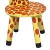 Teamson Kids- Safari Stool w/Coat Rack - Giraffe