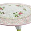 Fantasy Fields - Crackled Rose Table