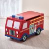 Teamson Train Truck Fire Engine Toy Chest