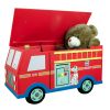 Teamson Train Truck Fire Engine Toy Chest