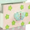 Fantasy Fields - Crackled Rose 5 Drawer Cabinet
