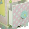 Fantasy Fields - Crackled Rose 5 Drawer Cabinet