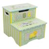 Teamson Kids- Safari Crackle Step Stool w/ Storage