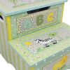 Teamson Kids- Safari Crackle Step Stool w/ Storage