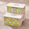 Fantasy Fields - Crackled Rose Step Stool