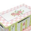 Fantasy Fields - Crackled Rose Step Stool