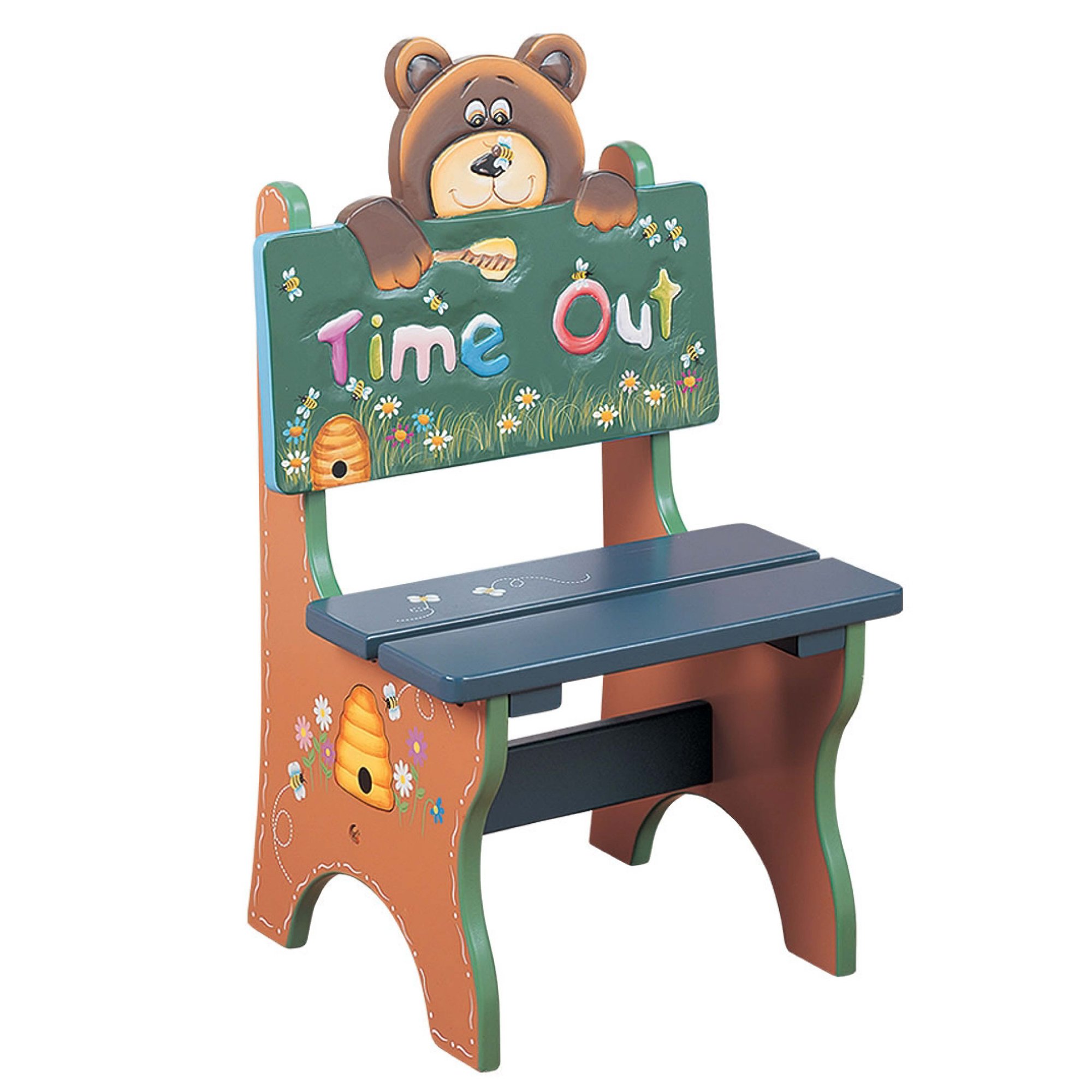 Teamson Kids- Safari Bear Time Out Chair