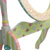 Fantasy Fields - Crackled Rose Standing Mirror