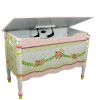 Fantasy Fields - Crackled Rose Toy Chest