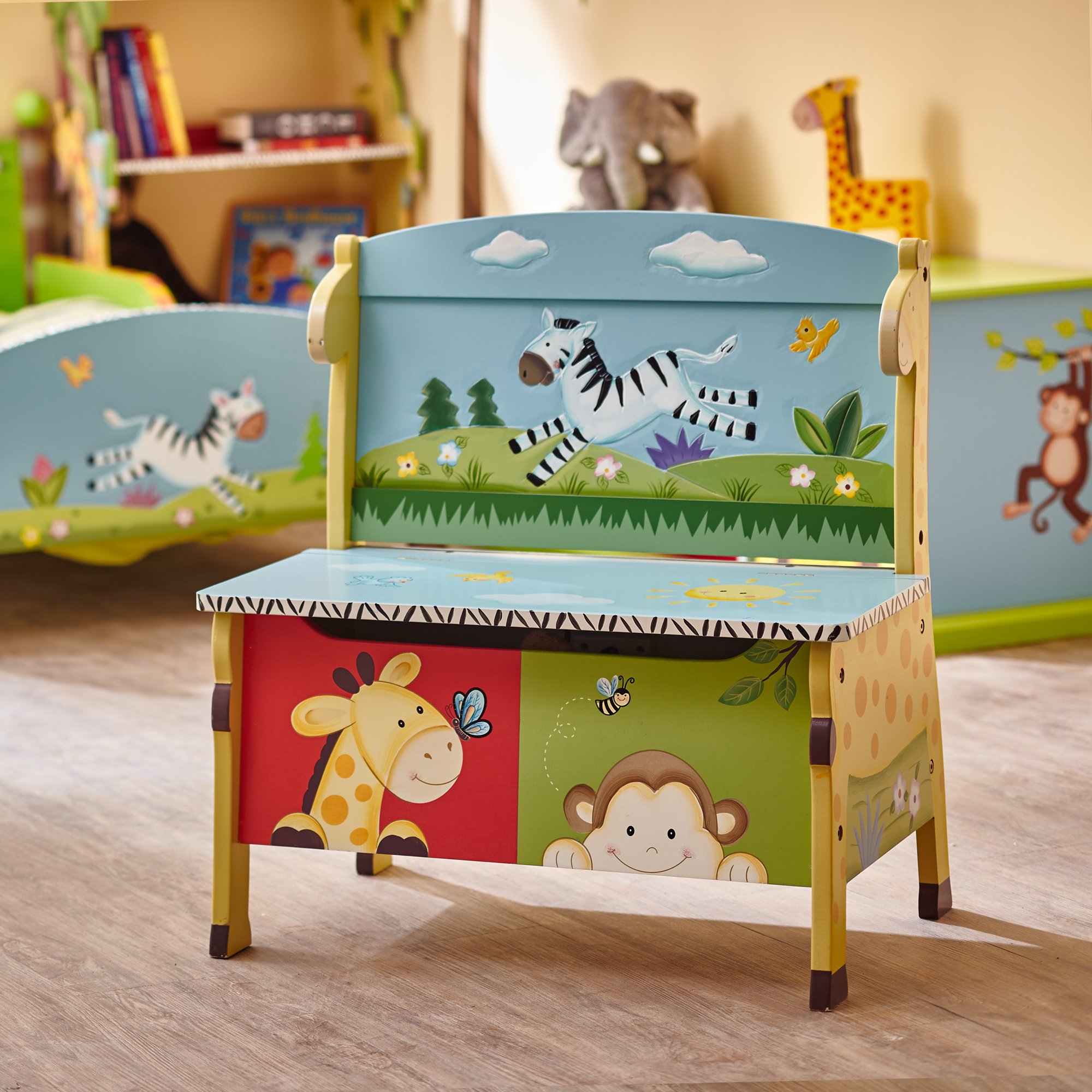 Fantasy Fields - Sunny Safari Storage Bench
