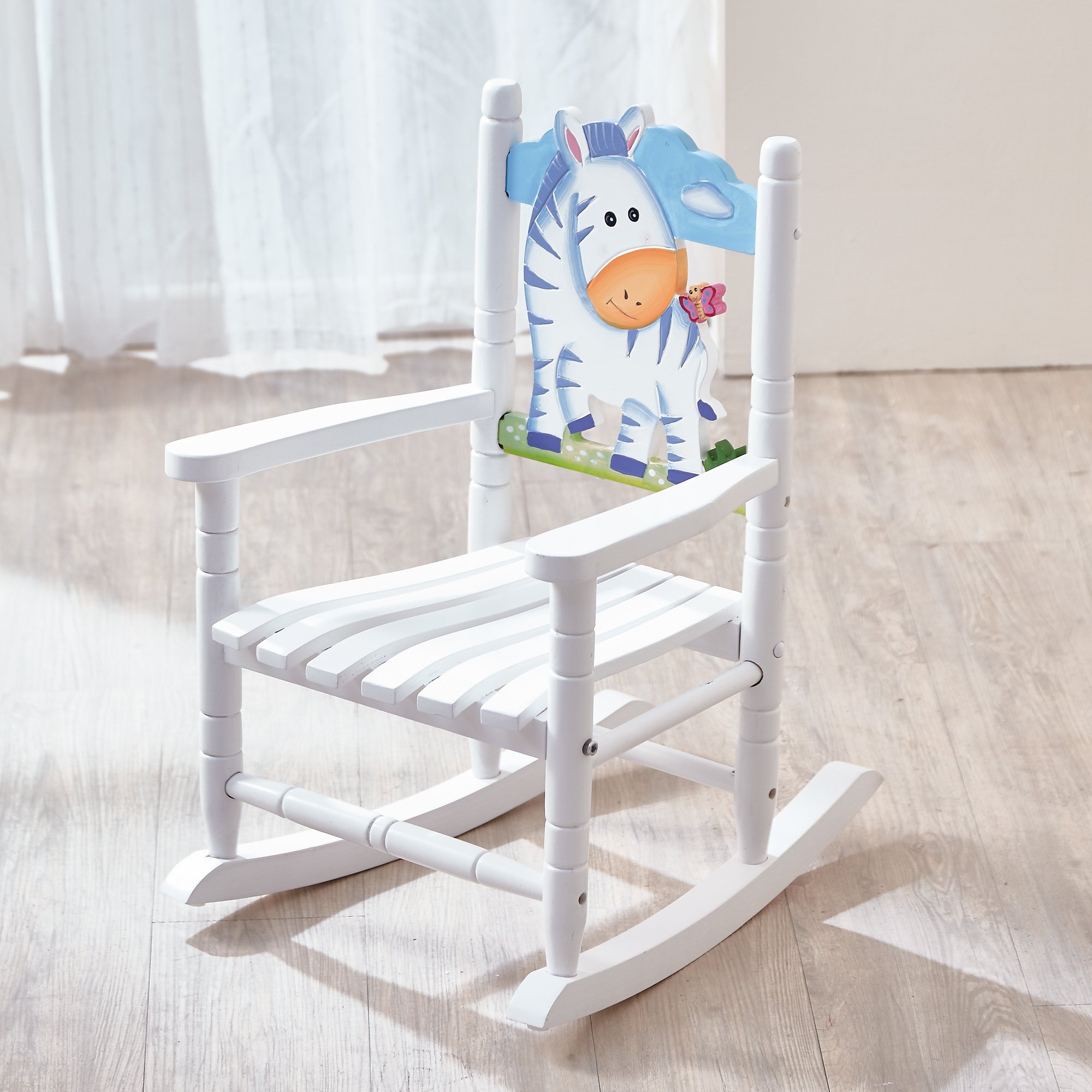Teamson Kids - Safari Rocking Chair - Zebra