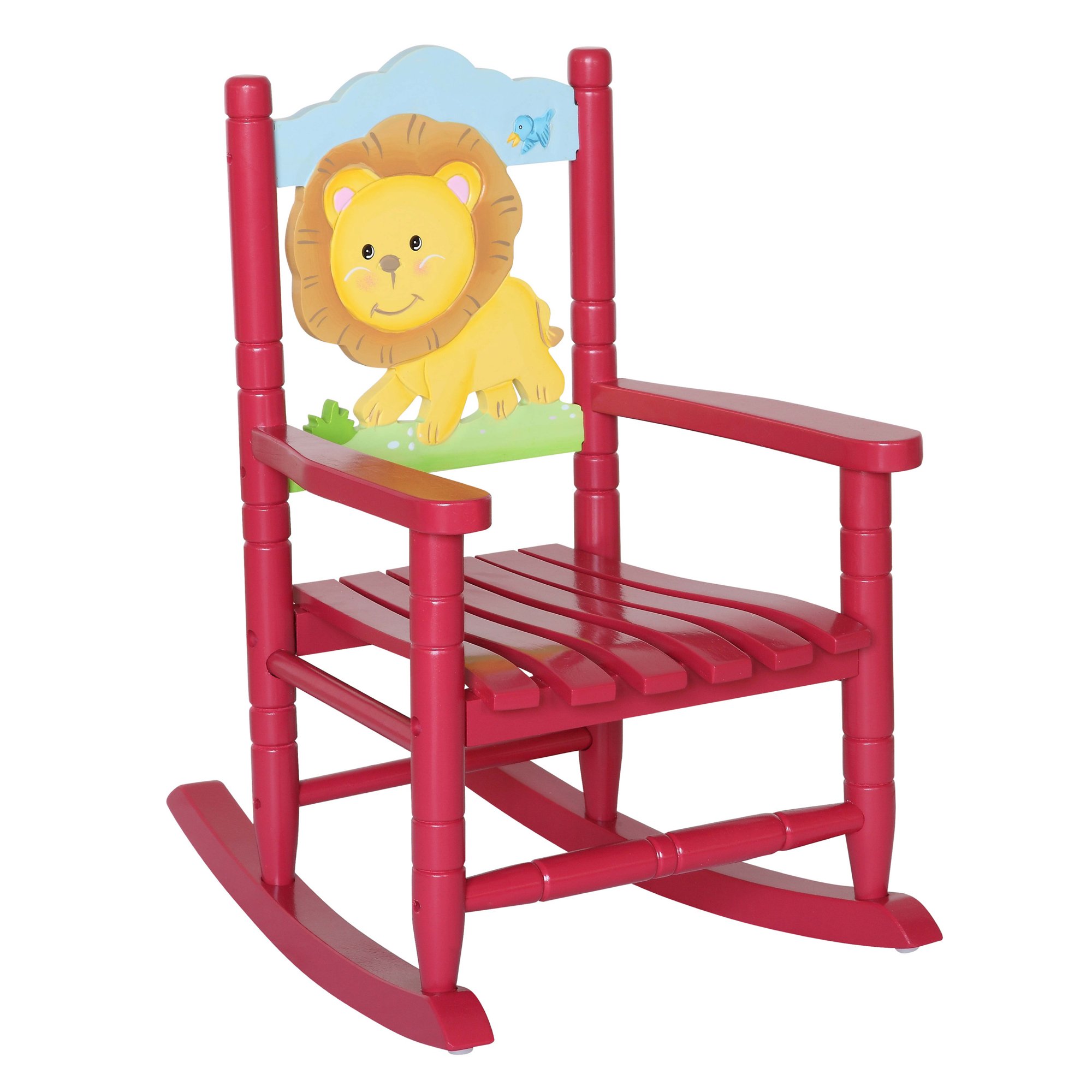 Teamson Kids - Safari Rocking Chair - Lion