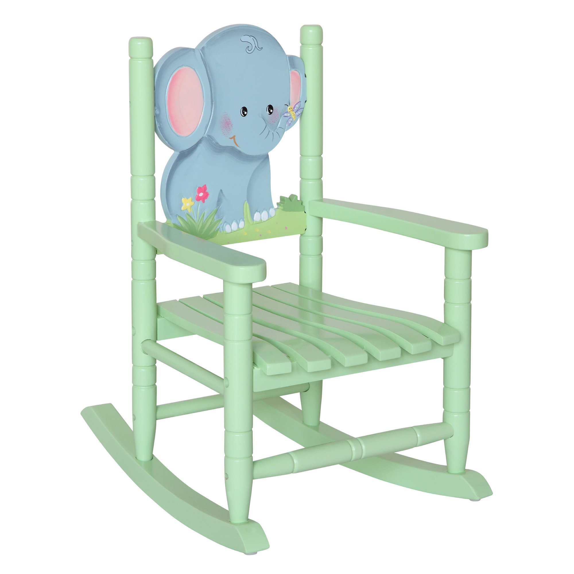 Teamson Kids - Safari Rocking Chair - Elephant
