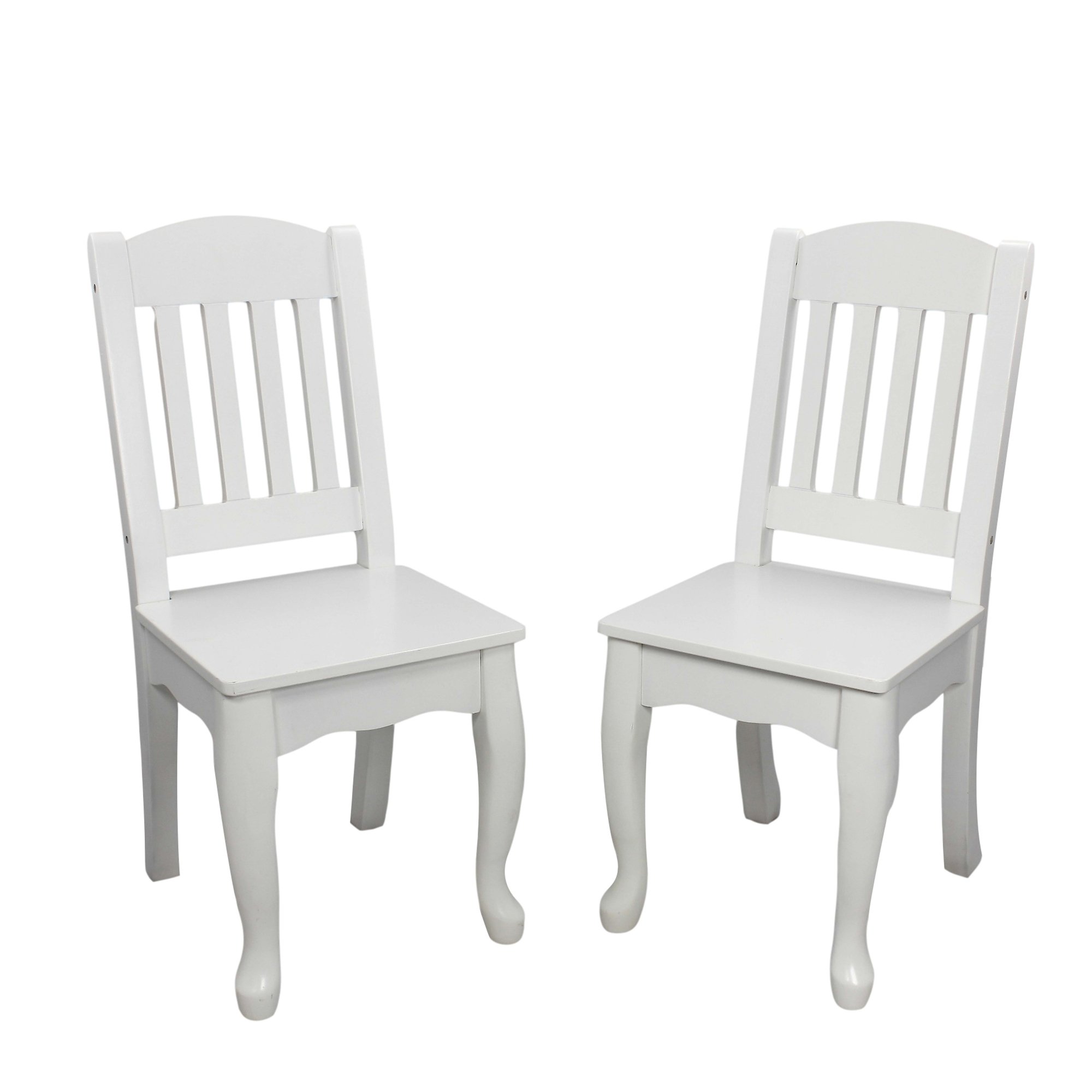Teamson Kids - Windsor Set of 2 Chairs - White