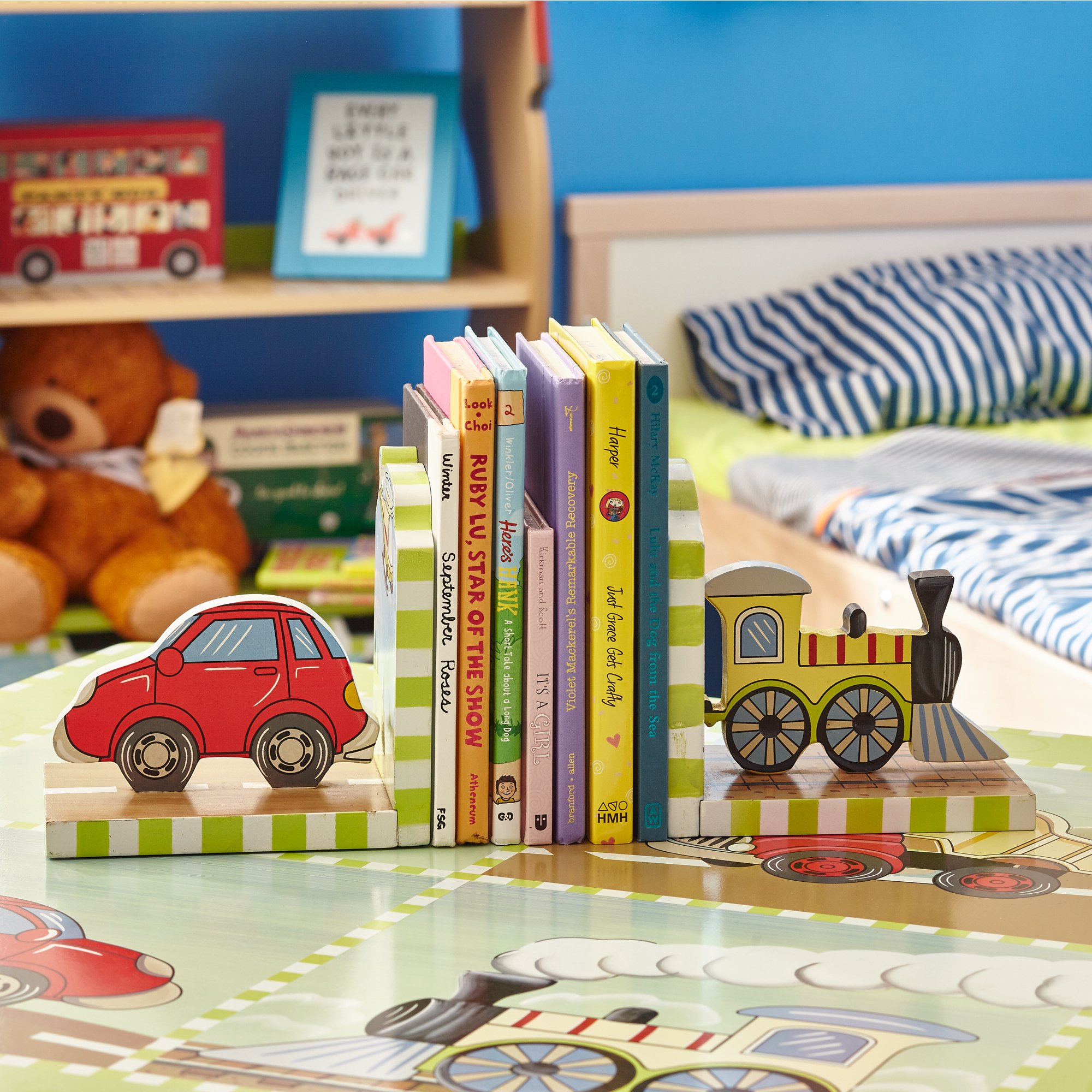 Fantasy Fields - Transportation Set of Bookends