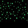 100PC Kids Bedroom Beautiful Fluorescent Glow In The Dark Stars Wall Stickers