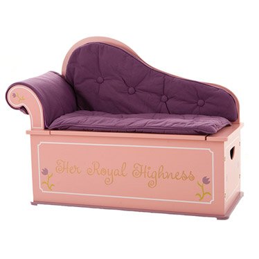 Levels of Discovery Princess Fainting Couch w/ Storage