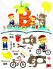 Back To School - Wall Decals Stickers Appliques