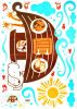 Elephant's Ship - Wall Decals Stickers Appliques