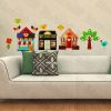 Cartoon House Collection - Wall Decals Stickers Appliques